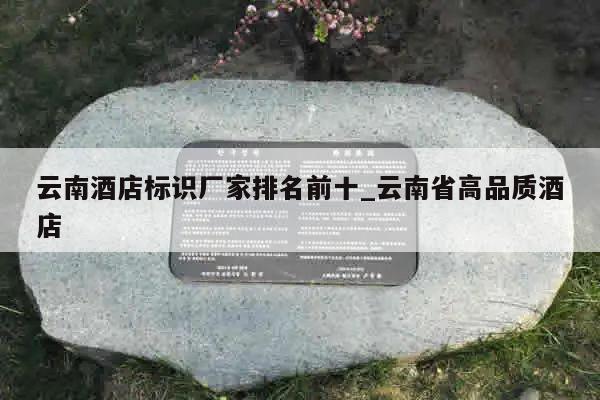 云南酒店标识厂家排名前十_云南省高品质酒店
