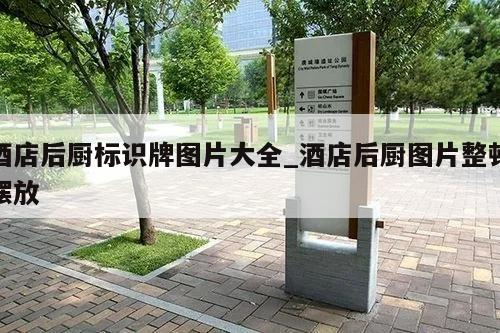 酒店后厨标识牌图片大全_酒店后厨图片整顿摆放