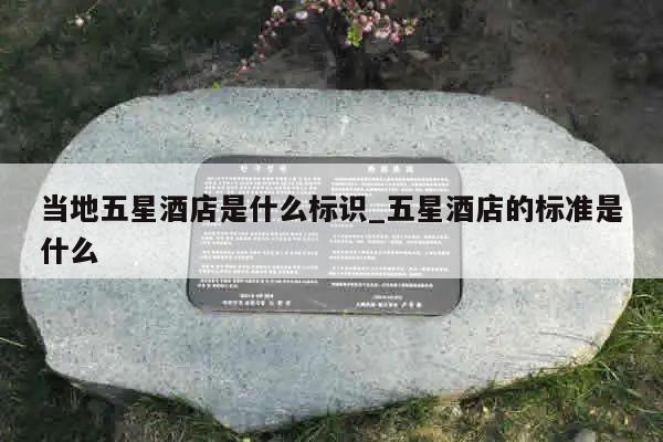 当地五星酒店是什么标识_五星酒店的标准是什么