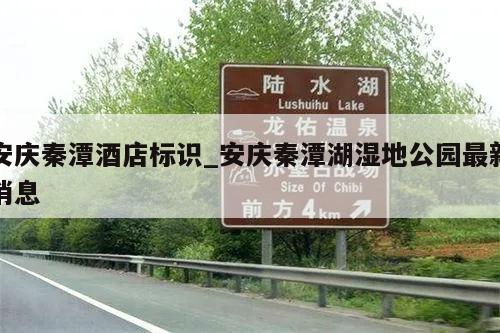 安庆秦潭酒店标识_安庆秦潭湖湿地公园最新消息