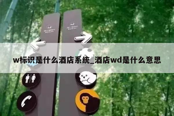 w标识是什么酒店系统_酒店wd是什么意思