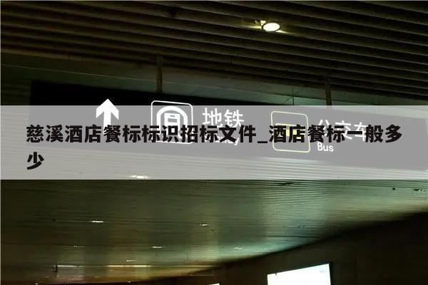 慈溪酒店餐标标识招标文件_酒店餐标一般多少