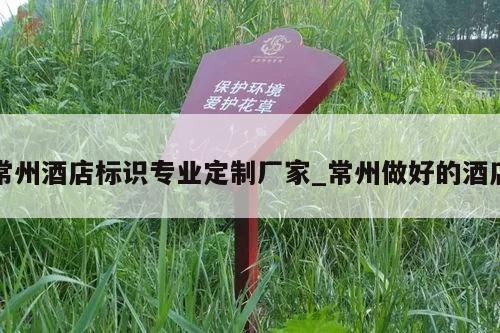 常州酒店标识专业定制厂家_常州做好的酒店