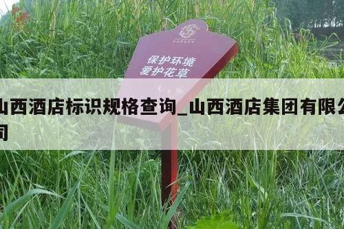 山西酒店标识规格查询_山西酒店集团有限公司