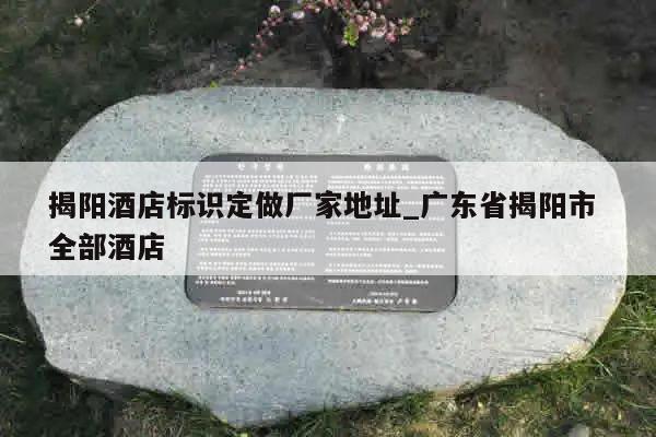 揭阳酒店标识定做厂家地址_广东省揭阳市 全部酒店