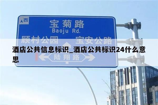 酒店公共信息标识_酒店公共标识24什么意思